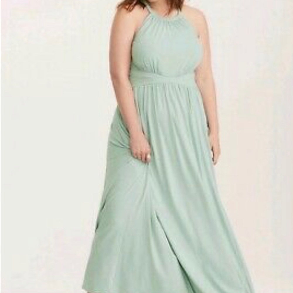 Torrid halter Maxi Dress